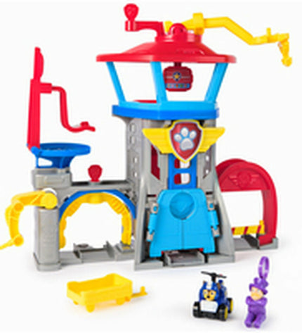 Spin Master Cuartel action figure set with four parts, toy playset for imaginative games and role-playing.