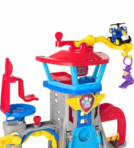 Spin Master Cuartel action figure set with four parts, featuring detailed toy soldiers and accessories for imaginative play.