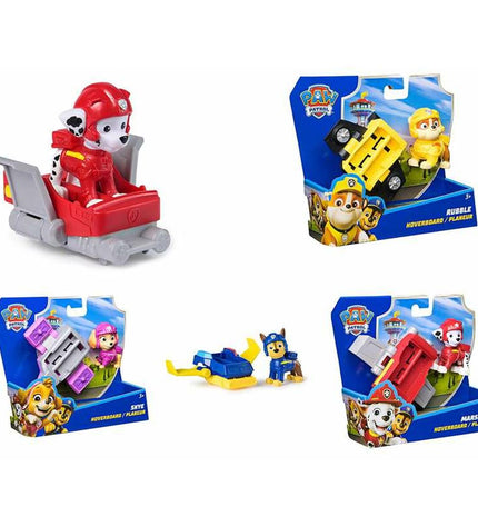 Paw Patrol action figures toy set featuring popular rescue dogs in colorful costumes for imaginative play.