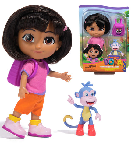 Spin Master Dora action figure from the speelgoed en games collection, featuring a detailed Dora pop for play and display.