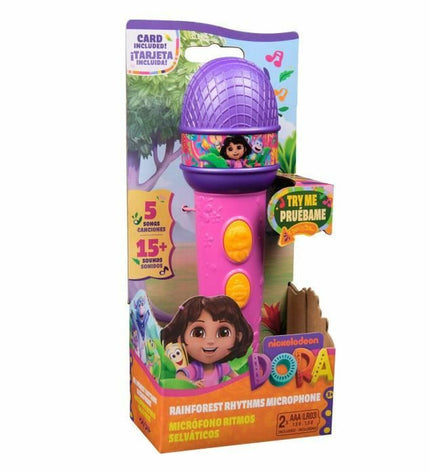 Dora action figure from Dora speelgoed en games, featuring detailed design and colorful costume, standing on a plain background.