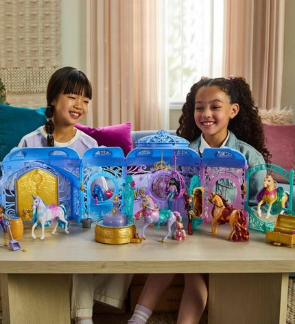 Spin Master Unicorn Academy action figure featuring a colorful unicorn doll from the Playset series.