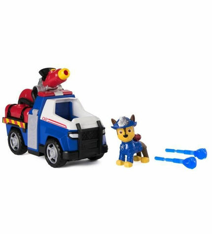 Spin Master Paw Patrol action figures set featuring popular rescue dog characters in dynamic poses, ideal for play and collection.