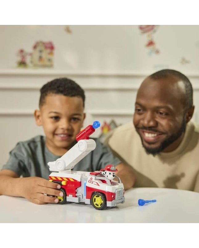 Spin Master Paw Patrol action figures set featuring colorful rescue pups with detailed accessories, perfect for imaginative play.