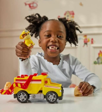 Spin Master Paw Patrol action figures set featuring animated rescue pups and accessories for imaginative play.