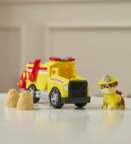 Spin Master Paw Patrol action figures set with colorful rescue dog characters for imaginative play.