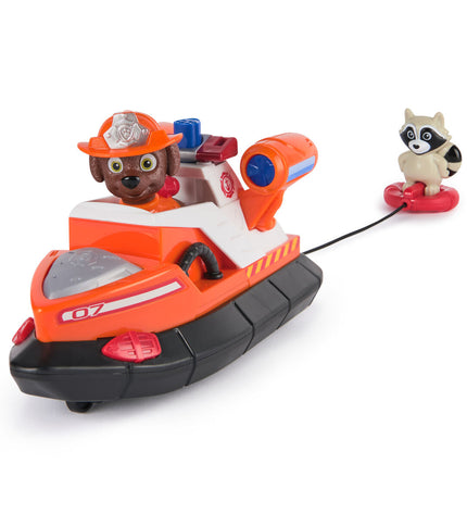 Spin Master Paw Patrol action figures set featuring popular rescue pup characters in vibrant plastic poses.