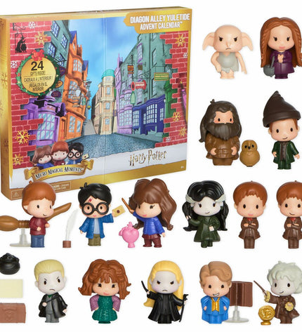 Spin Master Harry Potter action figure from the actiefiguren speelgoed set, detailed wizard character with robe and wand.