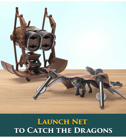 Spin Master How to Train Your Dragon action figure set featuring detailed dragon and character figures from the popular toy collection.
