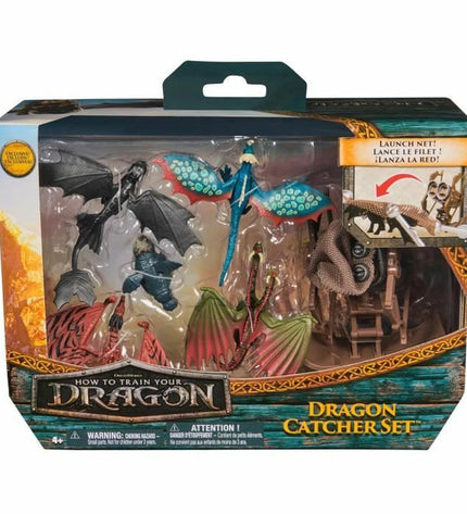 Spin Master How to Train Your Dragon action figure toy, detailed dragon and character pose from the popular animated series.