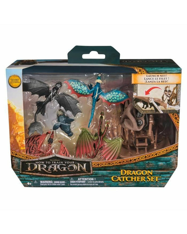 Spin Master How to Train Your Dragon action figure toy, detailed dragon and character pose from the popular animated series.