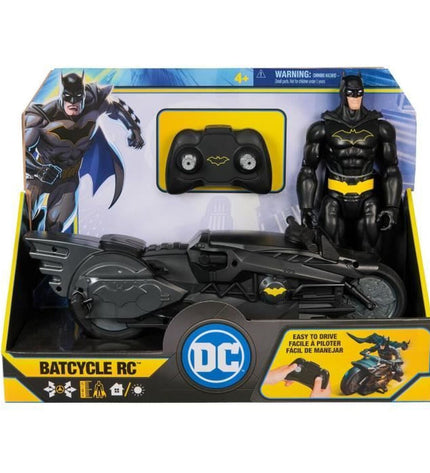 Batman action figure from Batman toy line, detailed costume with cape, posed standing on a neutral background.