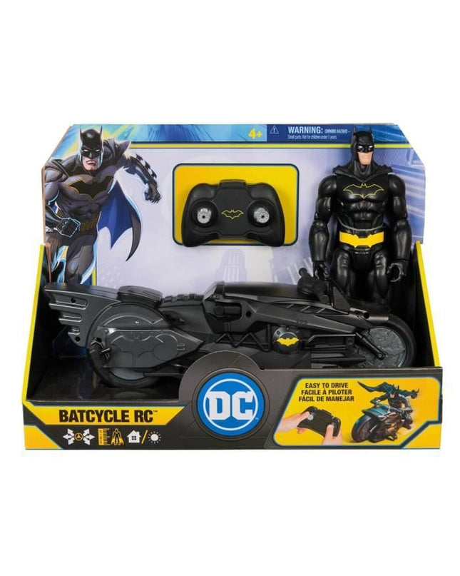 Batman action figure from Batman toy line, detailed costume with cape, posed standing on a neutral background.