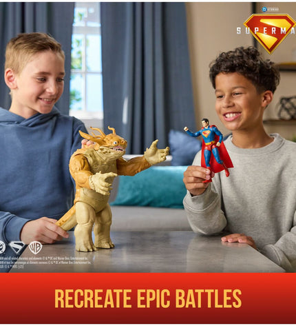 Spin Master Superman action figure from the superhero toy collection, featuring classic costume and detailed features.