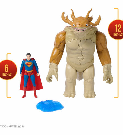 Spin Master Superman action figure from the superhero toy collection, detailed pose and vibrant costume visible.