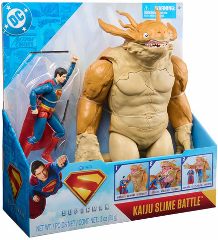 Spin Master Superman action figure from the superhero toy collection, detailed poseable figure for kids and collectors.