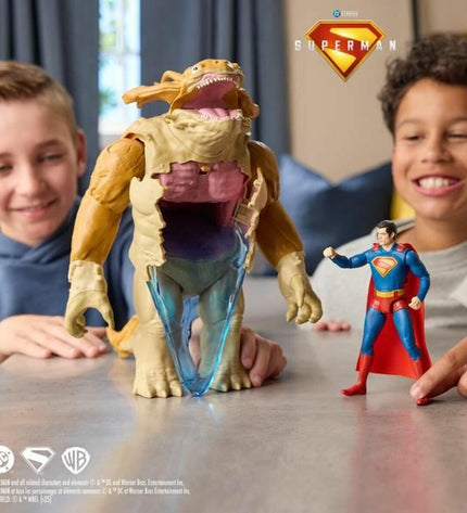Spin Master Superman action figure from the superhero toy collection, featuring a detailed costume and poseable figure.