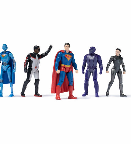 Spin Master Superman action figure from the superhero toy collection, featuring detailed costume and pose-ready stance.