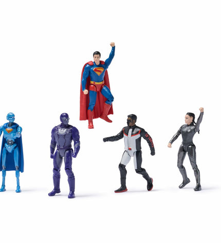 Spin Master Superman action figure from the actiefiguren speelgoedlijn, detailed superhero toy with iconic costume and pose.