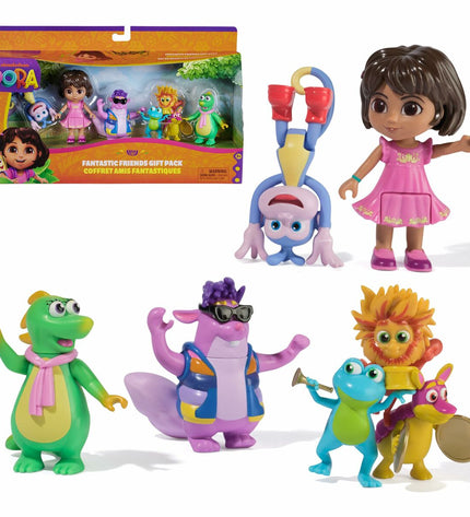 Dora action figure from Dora speelgoed en games, poppen en actiefiguren collection, with colorful clothing and accessories.