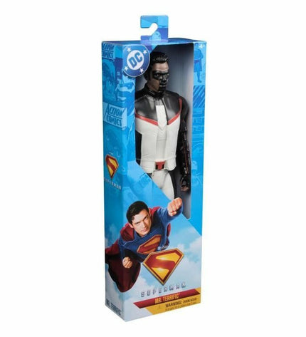 Spin Master Superman action figure from the superhero toy collection, featuring detailed costume and poseable limbs.