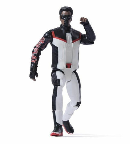 Spin Master Superman action figure from the superhero toy collection, featuring detailed costume and pose in a dynamic stance.