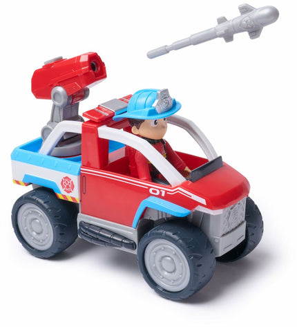 Spin Master Paw Patrol action figure toy, detailed plastic hero from the popular children's playset, ready for adventure.