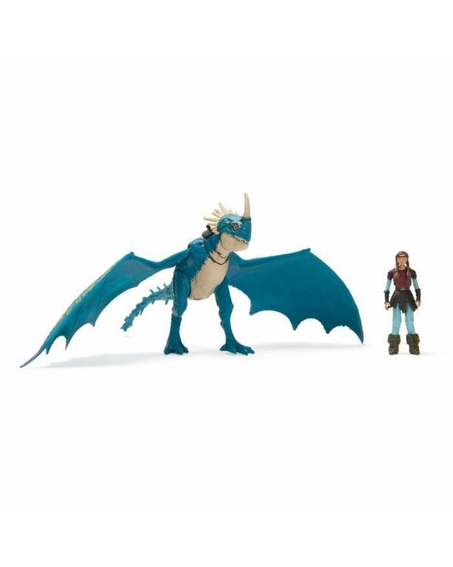 Spin Master Maestro de Giro Dragón y Vikingo 25 cm action figure posed with detailed dragon and Viking warrior accessories.