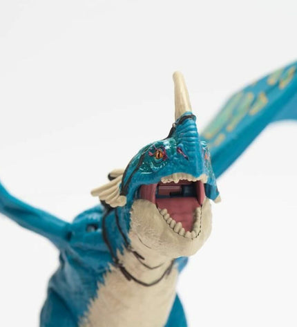 Spin Master Maesto de Giro Dragón y Vikingo action figures, 25 cm tall, featuring detailed dragon and Viking character designs.