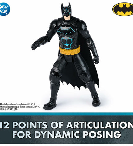 Batman action figure from the Batman toy and games collection, detailed figure with iconic costume and accessories.