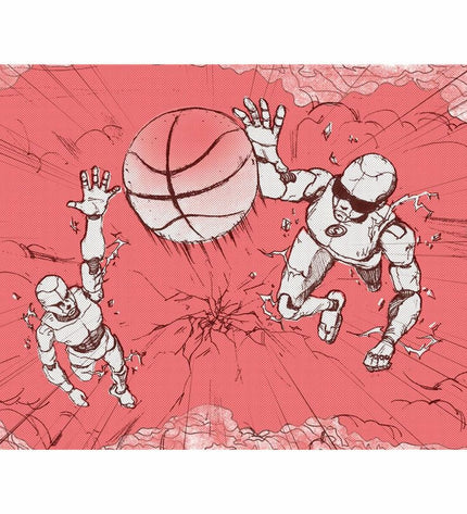 Spalding Sketch Dribble basketball in size 7, natural rubber outdoor sport ball with textured surface for better grip.
