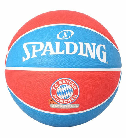 Spalding EL TEAM Water basketball made of natural rubber, suitable for outdoor sports, shown on a plain background.