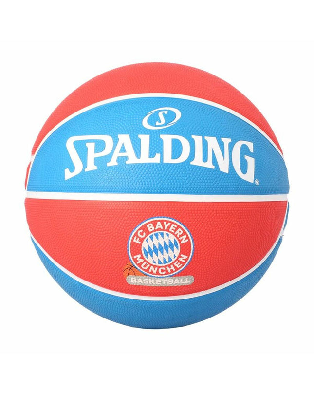 Spalding EL TEAM Water basketball made of natural rubber, suitable for outdoor sports, shown on a plain background.