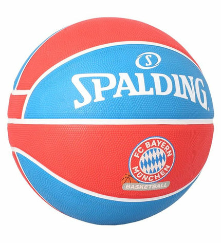 Spalding EL TEAM Water basketball made of natural rubber, designed for outdoor sports and basketball play.