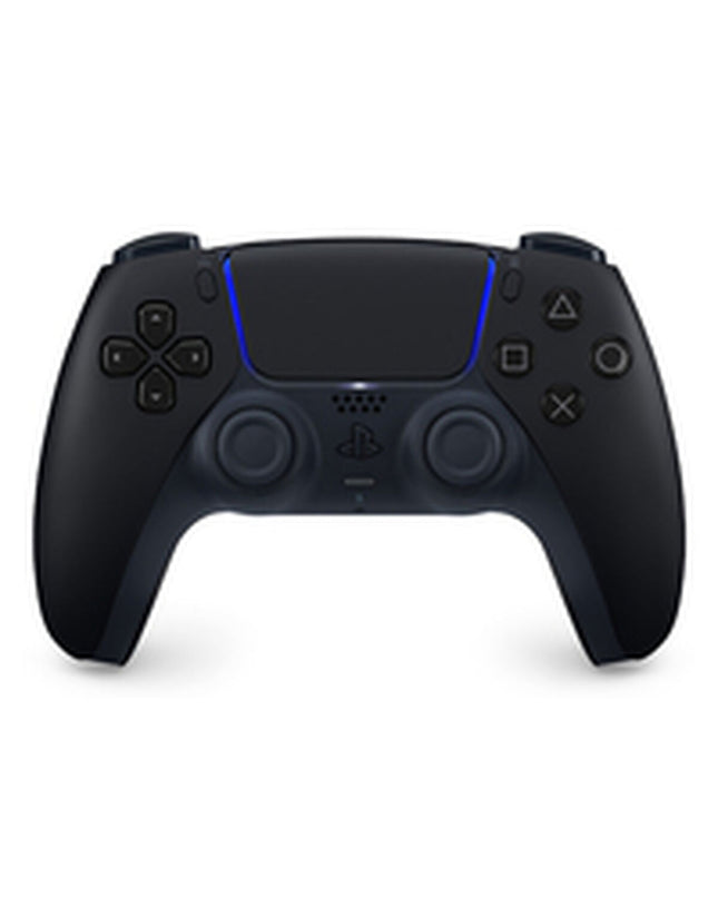 Sony PS5 DualSense black wireless controller for PlayStation 5, with ergonomic design and button layout.