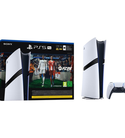 Sony PlayStation 5 PS5 Chassis Pro V2 2TB electronic gaming console with sleek design and disc drive, ready for plug and play gaming.