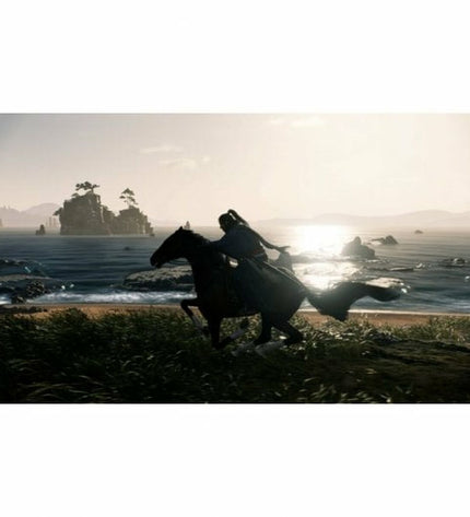 Sony PlayStation 5 video game Rise of the Ronin for electronic plug-and-play gaming console, featuring game cover art.