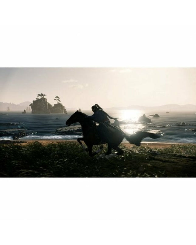 Sony PlayStation 5 video game Rise of the Ronin for electronic plug-and-play gaming console, featuring game cover art.