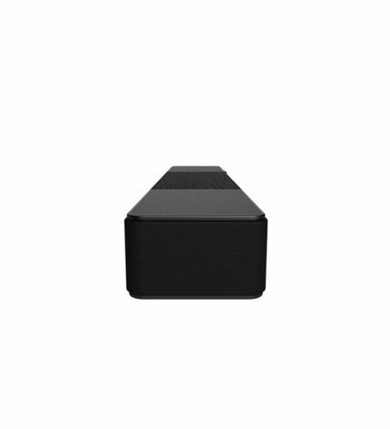 Black KLIPSCH KL1071981 100W soundbar with sleek design, featuring audio and hi-fi equipment for enhanced home theater sound.