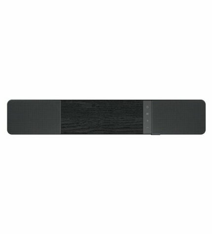 Black Klipsch KL1071981 soundbar with 100W power, sleek electronic audio and hi-fi equipment for enhanced home sound system.