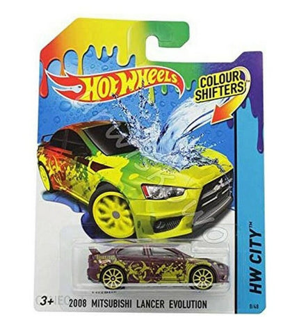 Hot Wheels Auto Color Shifter toy vehicle in vibrant colors, part of the Hot Wheels vehicle collection, with a sleek design.