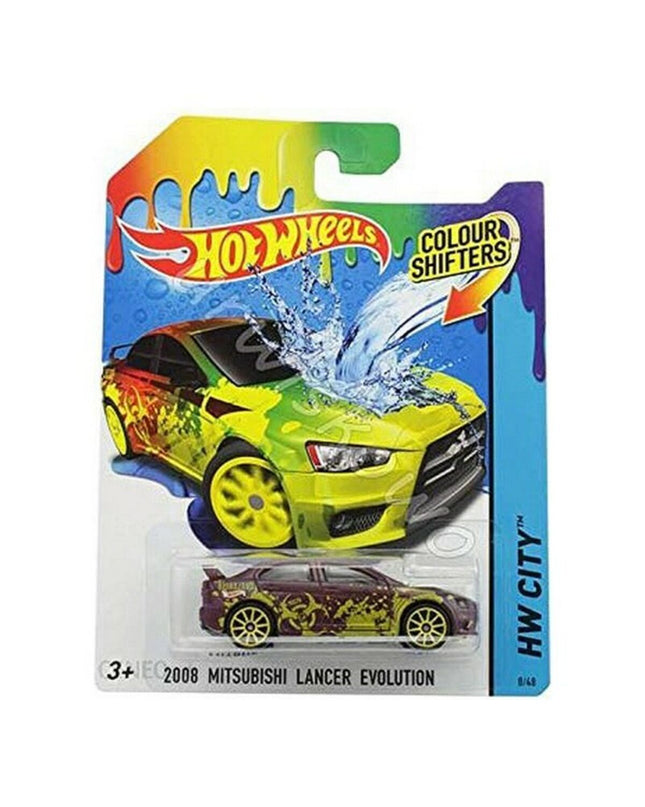 Hot Wheels Auto Color Shifter toy vehicle in vibrant colors, part of the Hot Wheels vehicle collection, with a sleek design.