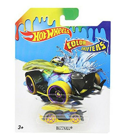 Hot Wheels Auto Color Shifter toy vehicle in vibrant colors, part of Hot Wheels' vehicle collection for kids and play.