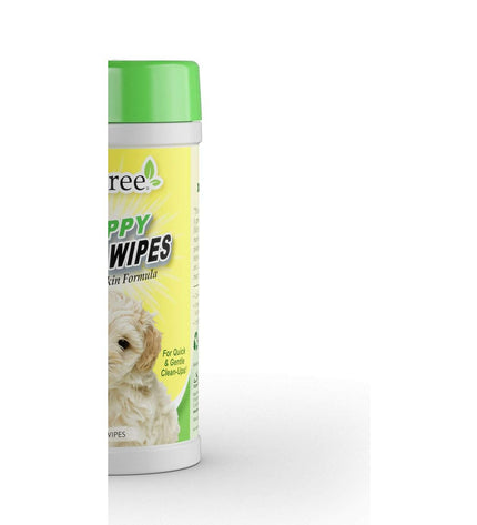 Mark & Chappell NUTRI-VIT PLUS Aloë Vera pet wipes for dogs, 100g, moist dog wipes with natural aloe vera for cleaning and grooming.
