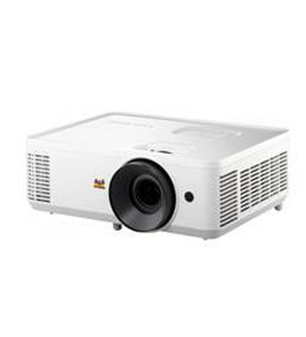 ViewSonic projector with 4500 lumens brightness, compact electronic device for high-quality video and image projection.