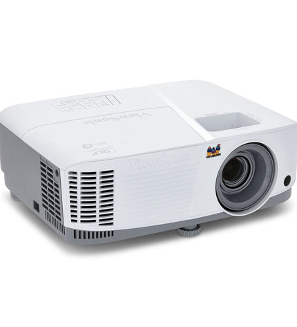 ViewSonic projector with 3600 lumens SVGA display, ideal for electronics, TV, video, and home theater setups.