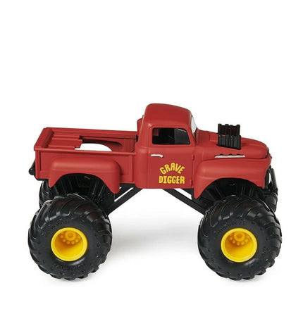 Colorful Monster Jam toy vehicle in multicolour, measuring 14.92 x 21.27 x 13.65 cm, designed for play and entertainment.