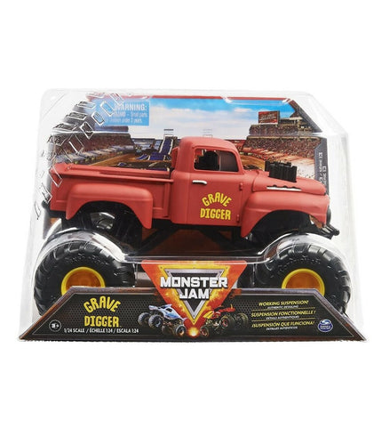 Colorful Monster Jam toy vehicle in multicolor, measuring 14.92 x 21.27 x 13.65 cm, part of speelgoed en games vehicles collection.
