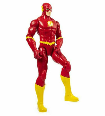 DC Comics The Flash action figure, 30 cm tall, detailed superhero toy from the DC Comics playset, with vibrant costume and dynamic pose.