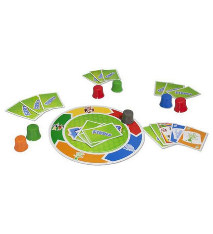 Spin Master Mentiroso board game with 29 pieces, shown with colorful components on a white background.